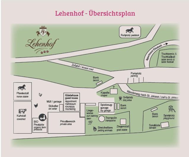 Appartements Lehenhof Sankt Johann im Pongau Bagian luar foto